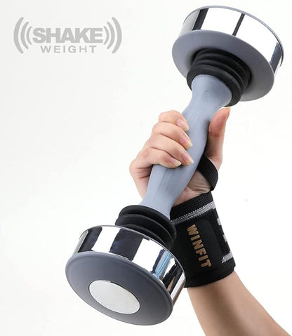 Single Dumbbell Shaking Weight Man Women for Keep Workout Fitness Exercise Equipment Muscle Toning Dumbbell