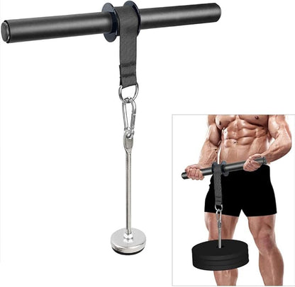 Wrist and Forearm Blaster, Muscle Strength Wrist Roller & Forearm Roller for Training with Soft Foam Grip Handles, Weight-Bearing Rope Training Fitness Equipment Anti-Slip for Gym and Home