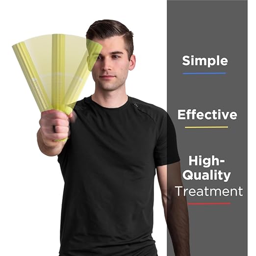 THERABAND FlexBar, Tennis Elbow Therapy Bar, Relieve Tendonitis Pain & Improve Grip Strength, Resistance Bar for Golfers Elbow & Tendinitis, Yellow, Extra Light, Beginner