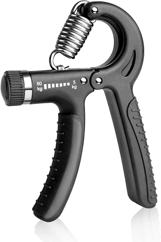 Hand Grip Strengthener,Grip Strength Trainer,22-132 Lbs Adjustable Resistance Forearm Exerciser Workout for Rehabilitation Athletes Climbers Musicians