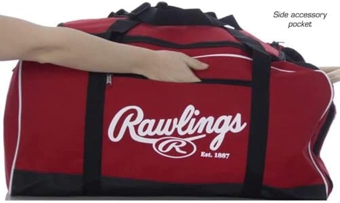 Rawlings | COVERT Duffle Equipment Bag | Baseball/Softball | Multiple Styles