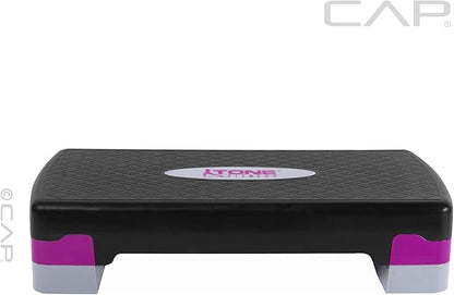 Tone Fitness Compact Aerobic Step Platform | Exercise Step