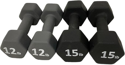 Neoprene Coated Dumbbell Hand Weight Set