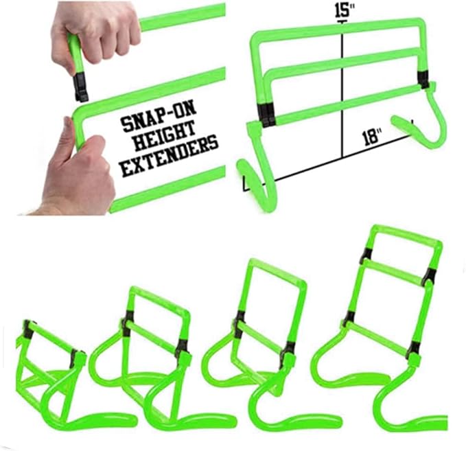 Adjustable Speed Training Hurdles Fitness & Speed Training