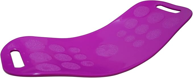 ABS Twisting Fitness Balance Board Simple Core Workout Yoga Training Abdominal Muscles Fitness (Purple)