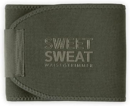 Sweet Sweat Waist Trimmer for Women and Men - Sweat Band Waist Trainer for High-Intensity Training & Workouts