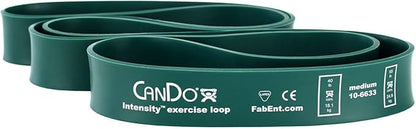 CanDo Intensity Loop - 40-inch Exerciser Resistance Band for Physical Therapy, Strength Training, Rehabilitation, and Exercise