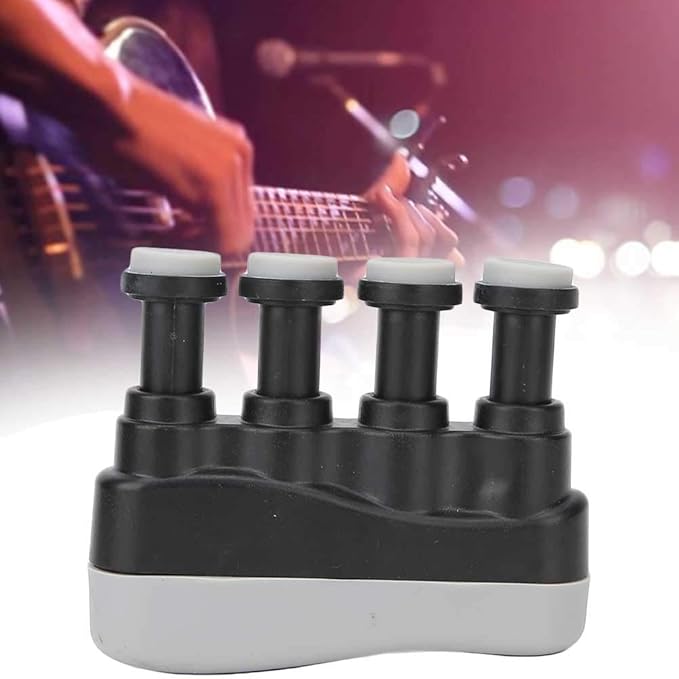 Finger Enhancer Hand-held Exerciser Guitar Trainer Suitable For 4 Kinds Of Tension Adjustable For Guitar, Piano, Finger Training, Improve Finger And Strength