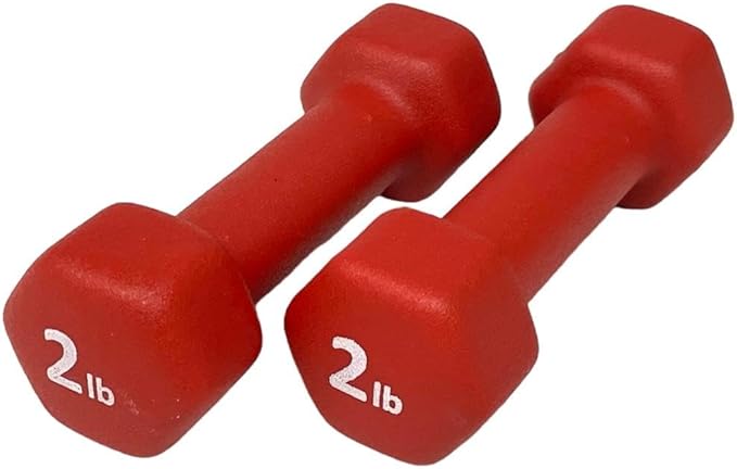 Neoprene Coated Dumbbell Hand Weight Set