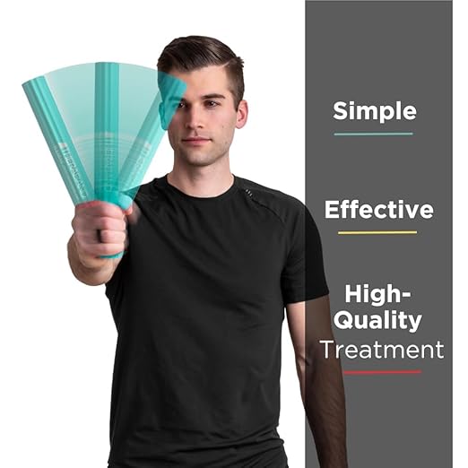 THERABAND FlexBar, Tennis Elbow Therapy Bar, Relieve Tendonitis Pain & Improve Grip Strength, Resistance Bar for Golfers Elbow & Tendinitis, Green, Medium, Intermediate