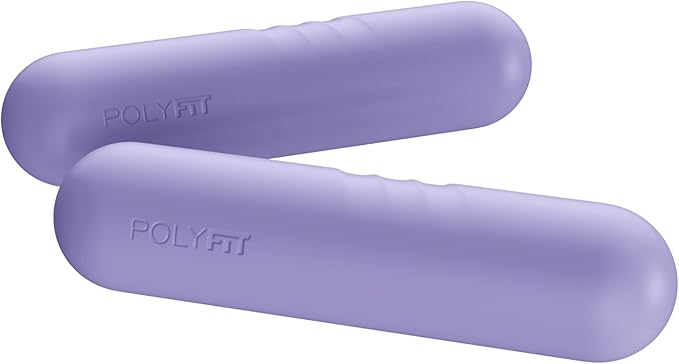 Dumbbell Weight Bars for Women - Set of 2 (3.3 LB | 6.5 LB Pair) - Dumbbell Set for Walking, Yoga, Dance, Barre, Pilates, Cardio, Aerobics