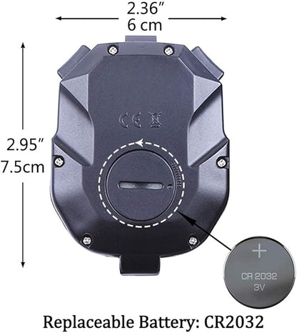 Sports Stopwatch Timer 10 Lap Split Memory Digital Stopwatch, Countdown Timer Pace Mode 12/24 Hour Clock Calendar with Alarm, 3 Rows Display Large Screen Water Resistant Battery Included