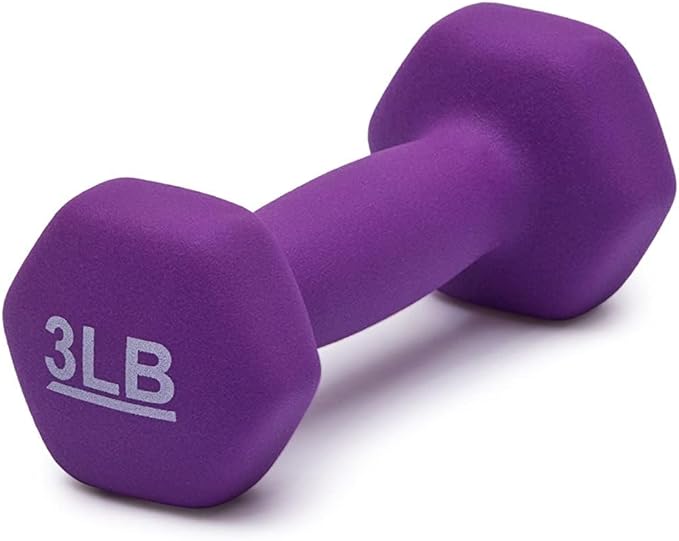 Amazon Basics Neoprene Dumbbell Hand Weights