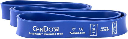 CanDo Intensity Loop - 40-inch Exerciser Resistance Band for Physical Therapy, Strength Training, Rehabilitation, and Exercise