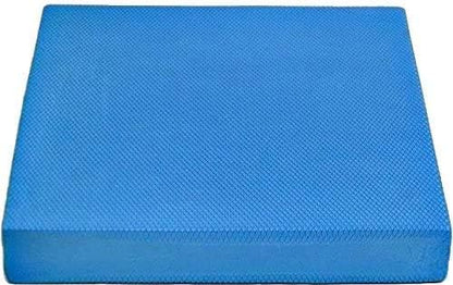 Therapist’s Choice Large (15.5" x 13.5" x 2.3") Balance Pad, Made from Closed Cell Foam (Blue, Large)