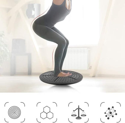 Purple Labyrinth Yoga Balance Board Balance Training Board Yoga Wobble Board Yoga Stability Board Balance Board for Core Strength