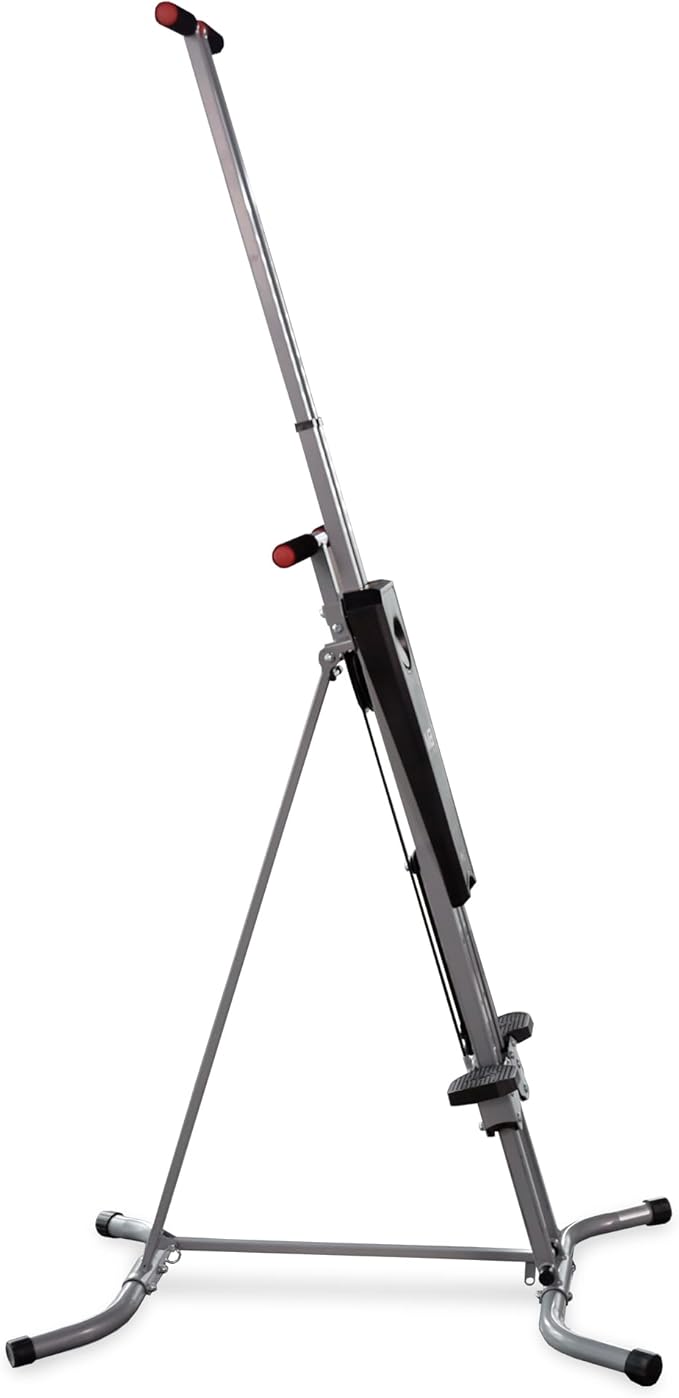 MaxiClimber Vertical Climber provides an adjustable platform to