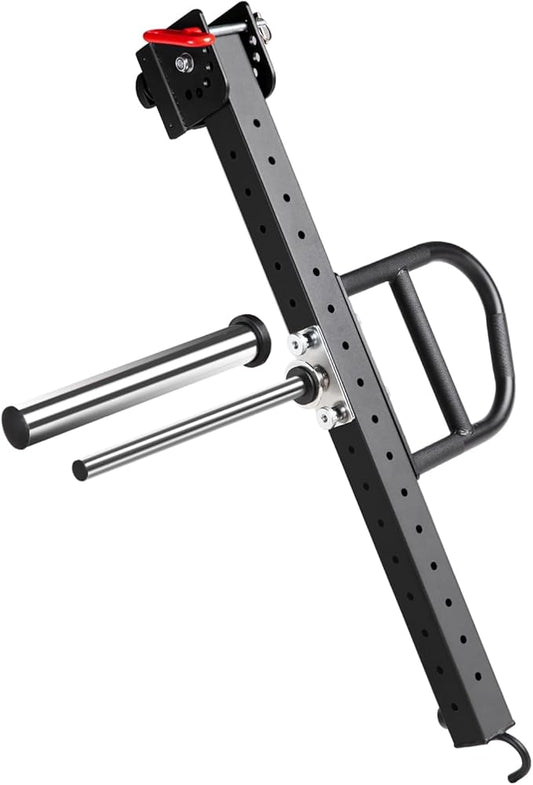 LIONSCOOL Dual Function Lever Arm Belt Squat Attachment - Versatile Home Gym Accessory for Strength Training with 400lbs Capacity, Easy Installation