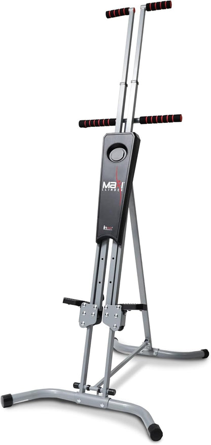 MaxiClimber Vertical Climber provides an adjustable platform to