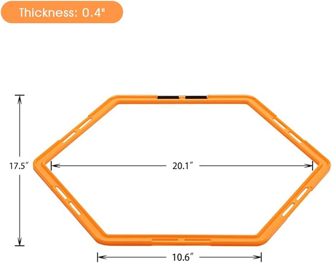 Hex Agility Rings Set of 6/12 Rings