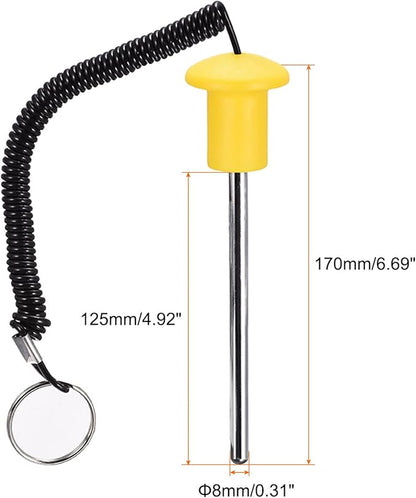 uxcell Weight Stack Pin with Pull Rope Magnetic Strength Training