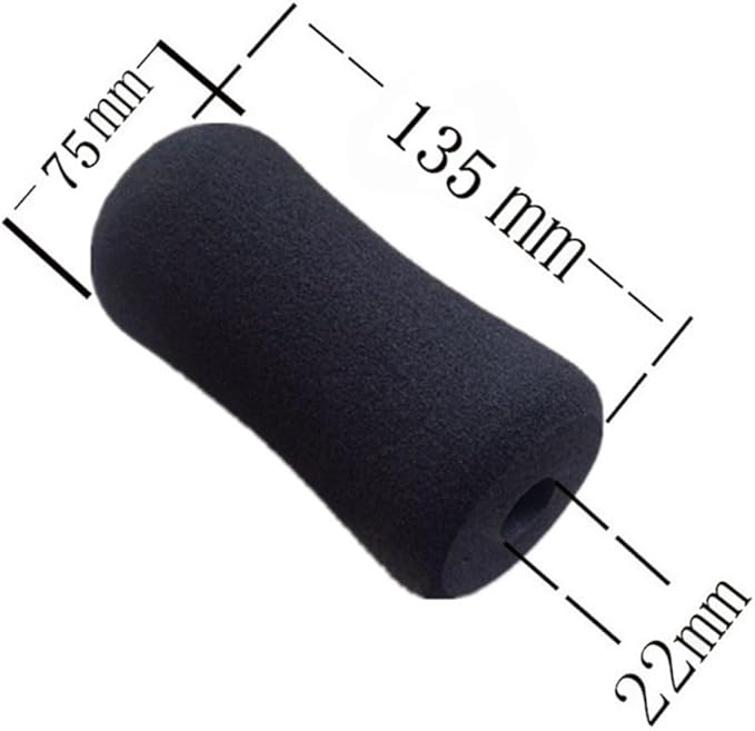 Foam Foot Pads Rollers, Replacement Foam Pads for Leg Curl Machine,Weight Bench Home Gym Exercise Machines Equipments(2PCS 135MM), as picture show, 62ZQ917037BI4QIG0BO6W7QJ47A17