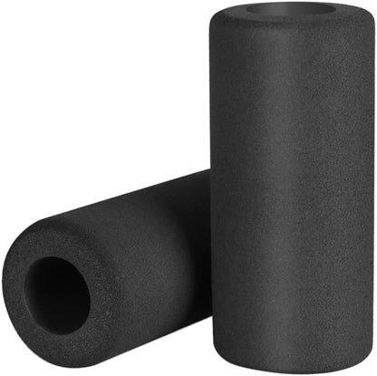 Sponge Foam Foot Pad Roller Pair, Used for Replacing Gym Exercise Equipment, Suitable for 2-inch Rod (Foam 7-7/8" X 3-4/8" Od X 1-7/8" Id)