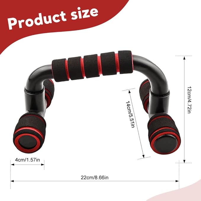 Push Up Board, Enhanced Multi-function Foldable Push Up Bar with Resistance Bands, Portable Strength Training Equipment, Push Up Handles for Perfect Pushups, Professional Push Up Workout Equipment for Home Gym