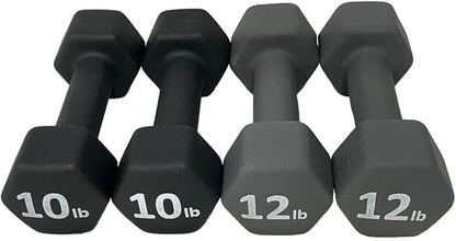 Neoprene Coated Dumbbell Hand Weight Set