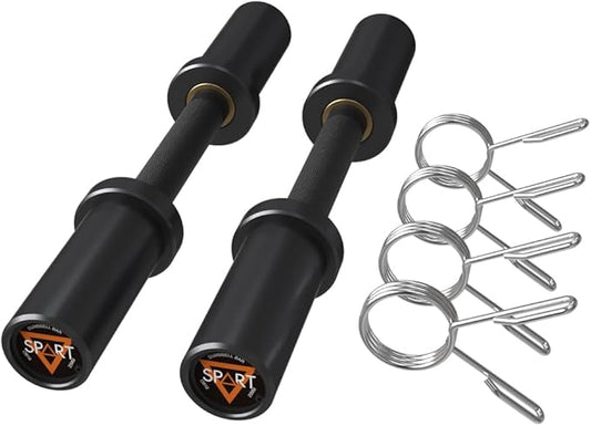 16" Olympic Dumbbell Handles 2 Inch 2 Pair