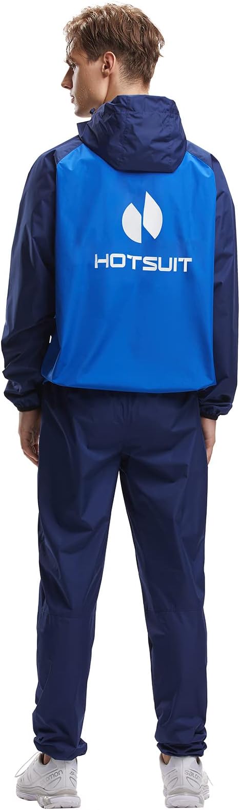 HOTSUIT Sauna Suit for Men Sweat Sauna Jacket Pant Gym Workout Sweat Suits