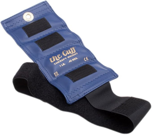 The Cuff Original Adjustable Ankle and Wrist Weight for Yoga, Dance, Running, Cardio, Aerobics, Toning, and Physical Therapy.