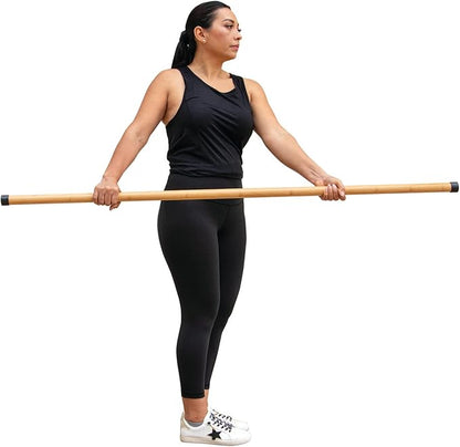 MobileVision Bamboo Stick for Fitness and Physical Rehabilitation