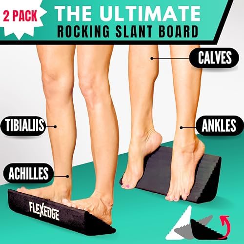 Slant Board for Calf Stretching | Balance Board Calf Stretcher for Plantar Fasciitis Relief,Achilles Tendonitis Relief,Shin Splint Relief,Squat Wedge