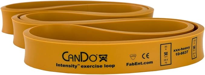 CanDo Intensity Loop - 40-inch Exerciser Resistance Band for Physical Therapy, Strength Training, Rehabilitation, and Exercise