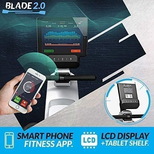 Bluefin Fitness Rower Machine Blade Home Gym Foldable 8 x