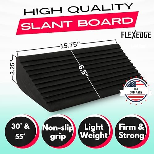 Slant Board for Calf Stretching | Balance Board Calf Stretcher for Plantar Fasciitis Relief,Achilles Tendonitis Relief,Shin Splint Relief,Squat Wedge