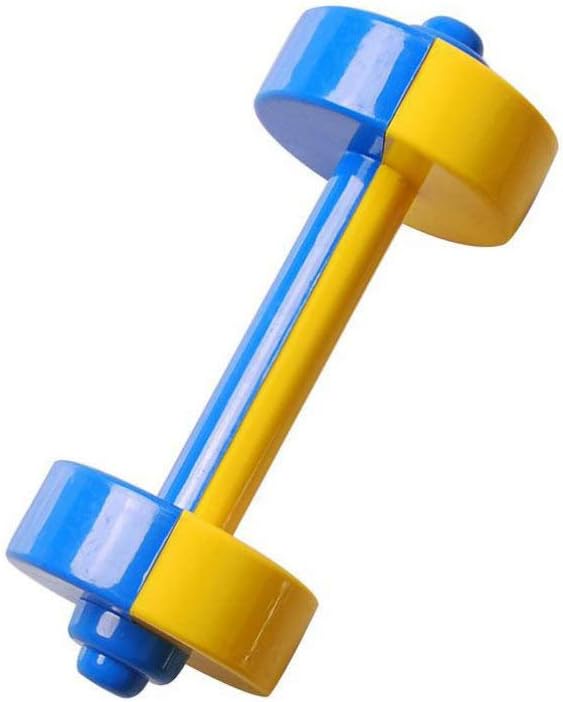 Toddmomy Kids Dumbbell Toy 1 Pair Kids Weight Lifting Set Plastic Dumbbell Toy Gym Sports Workout Equipment for Kids