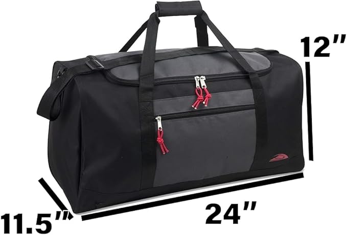 Lightweight Canvas Duffle Bags for Men & Women For Traveling, the Gym, and as Sports Equipment Bag/Organizer