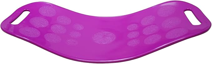 ABS Twisting Fitness Balance Board Simple Core Workout Yoga Training Abdominal Muscles Fitness (Purple)