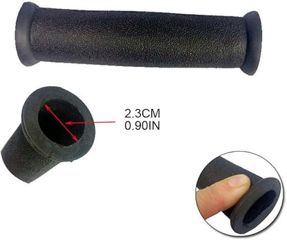 Dumbbell Bar Handle Grips Dumbbell Standard Bar Handle for Weight Lifting Chest Dumbbell Handle Grips Black