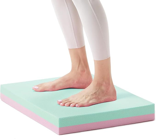 Foam Balance Pad Stability Non-Slip Balance Mat Exercise Balance Pad for Physical Therapy Knee Yoga and Training