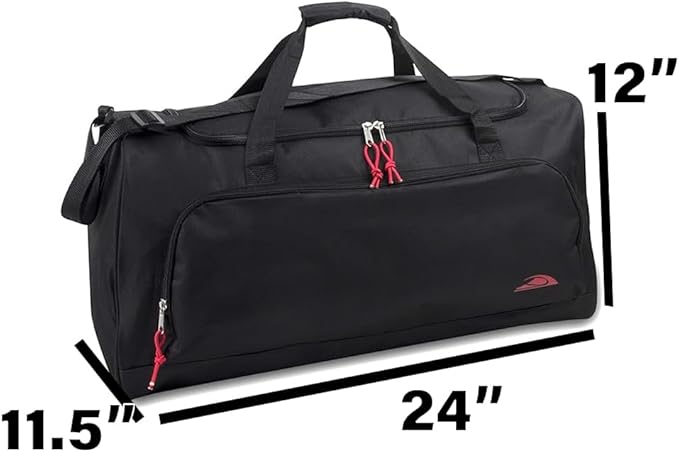 Lightweight Canvas Duffle Bags for Men & Women For Traveling, the Gym, and as Sports Equipment Bag/Organizer