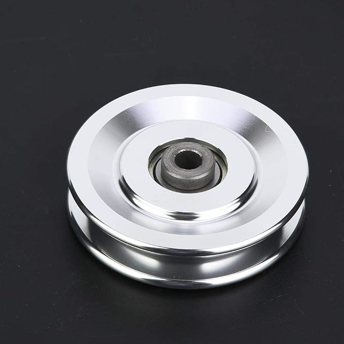 Portable Fitness Bearing Pulley Aluminium Alloy Strength Training Accessory Home Gym Equipment 1 Pcs