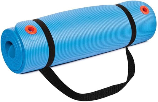 Body Sport Personal Exercise Mat – Workout Mat – Exercise Mat for Home Workouts – Fitness Mat for Exercise – Thick Foam Exercise Mat