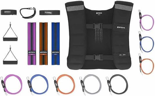 Ultimate Accessory Pack with Weight Vest, Resistance System and Heart Rate Monitor