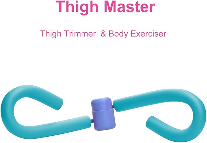 Thigh Master Thigh Workout Exerciser Thigh Toner Thigh Trimmer Butt/Leg/Arm/Chest Toner, Bodybuilding Fitness Weight Loss Slimming Home Gym Trainer Equipment