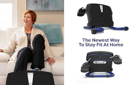 New Version - SCOOP Lateral Trainer Compact, Lightweight, Under Desk Lateral Motion Exerciser at Home Fitness for Knees, HIPS and Lower Back. Improves Strength, Balance & Mobility, Reduces Joint Pain