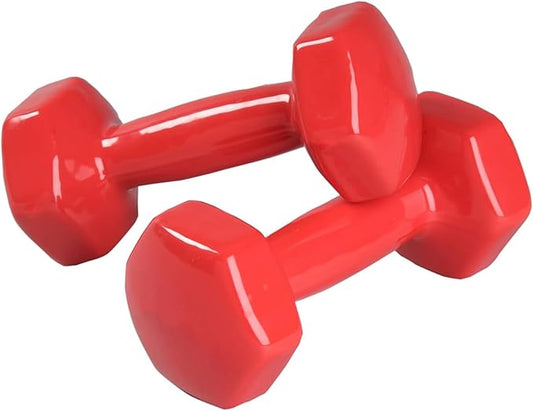 Dumbbell Neoprene Coated Dumbbell Hand Weight Sets of 2, Non-Slip Hexagon Shape Hand Weights