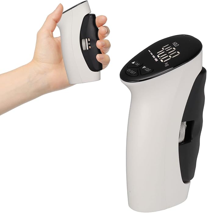 Hand Grip Strength Dynamometer,Electric Grip Dynamometer,Electronic Hand Dynamometer LED Display Accurate Adjustable Grip Distance Digital Hand Grip Strength Dynamometer